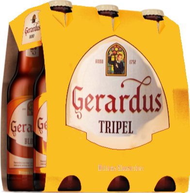 Gerardus Tripel sixpack met flesjes van 30cl
